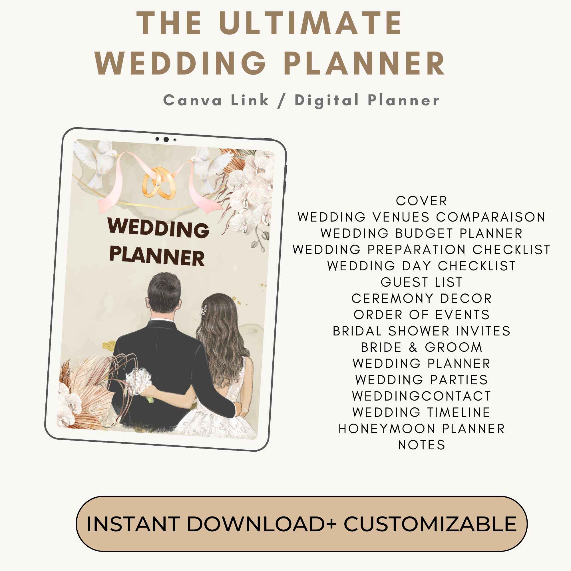 Wedding Planner Printable